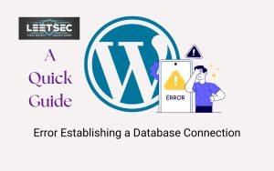 Error Establishing a Database Connection